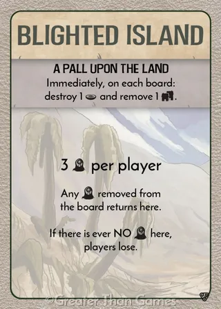 Card art for A Pall Upon the Land