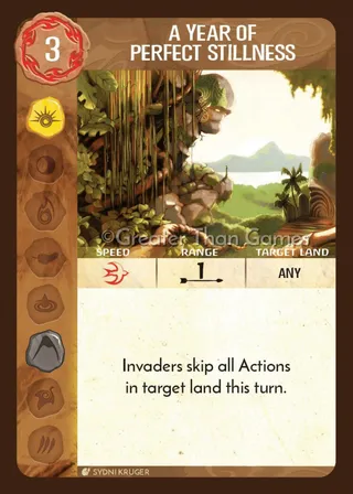 Card art for A Year of Perfect Stillness