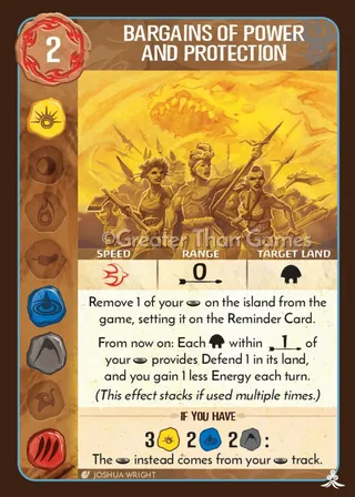 Card art for Bargains of Power and Protection