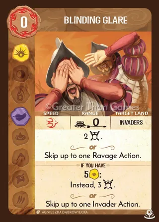 Card art for Blinding Glare