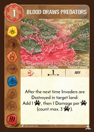 Card art for Blood Draws Predators