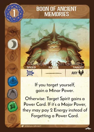 Boon of Ancient Memories