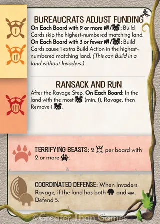 Card art for Bureaucrats Adjust Funding