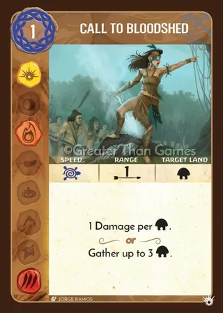 Card art for Call to Bloodshed
