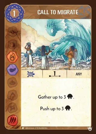 Card art for Call to Migrate