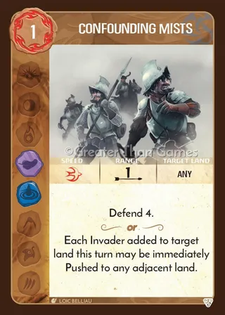 Card art for Confounding Mists