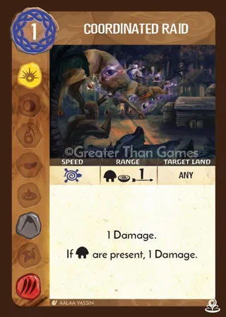 Card art for Coordinated Raid