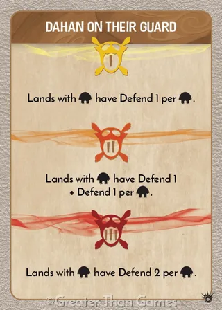 Card art for Dahan on their Guard