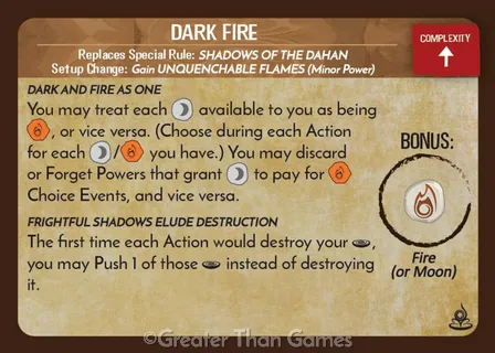 Card art for Dark Fire