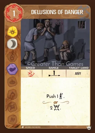 Card art for Delusions of Danger