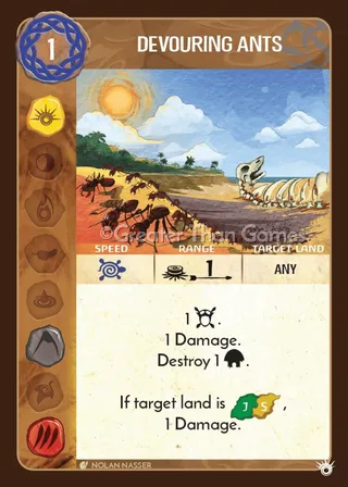 Card art for Devouring Ants