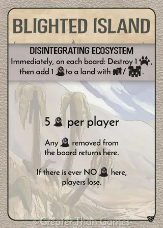 Card art for Disintegrating Ecosystem