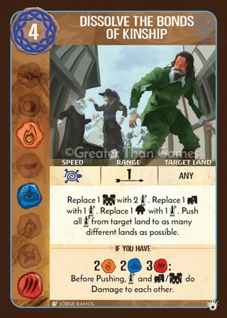 Card art for Dissolve the Bonds of Kinship