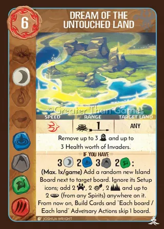 Card art for Dream of the Untouched Land