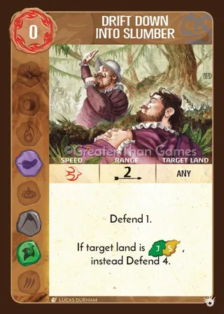 Card art for Drift Down into Slumber