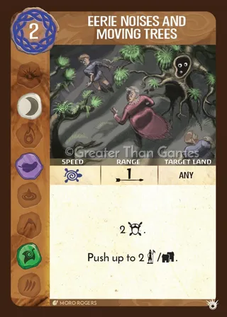 Eerie Noises and Moving Trees