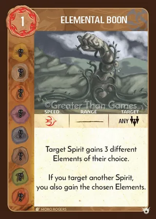 Card art for Elemental Boon