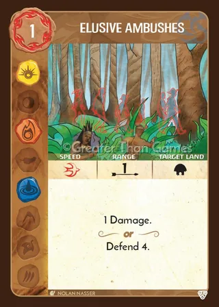Card art for Elusive Ambushes