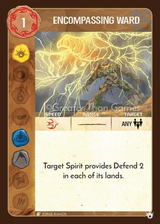 Card art for Encompassing Ward