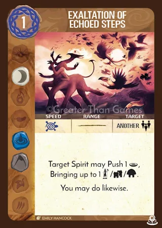 Exaltation of Echoed Steps