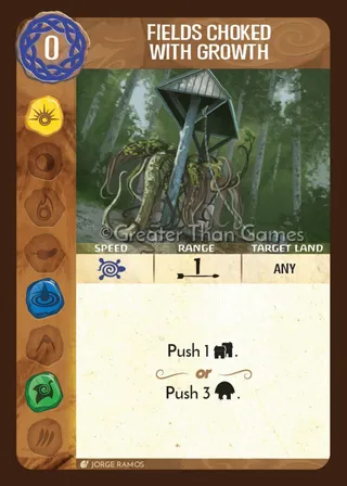 Card art for Fields Choked with Growth