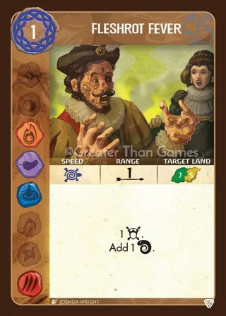 Card art for Fleshrot Fever