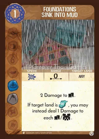 Foundations Sink into Mud