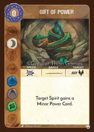 Card art for Gift of Power