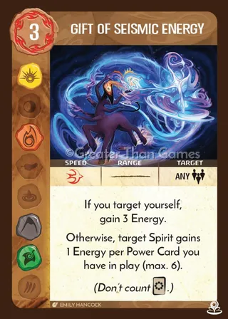 Gift of Seismic Energy