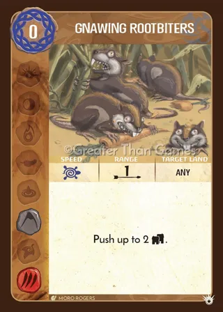Card art for Gnawing Rootbiters