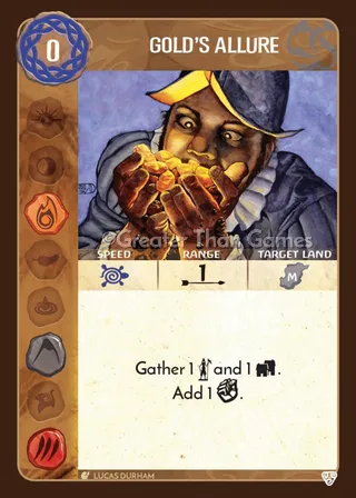 Card art for Gold's Allure