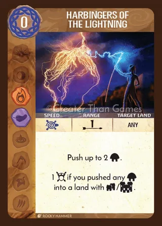 Harbingers of the Lightning