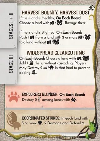 Card art for Harvest Bounty, Harvest Dust