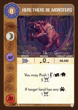 Card art for Here There Be Monsters