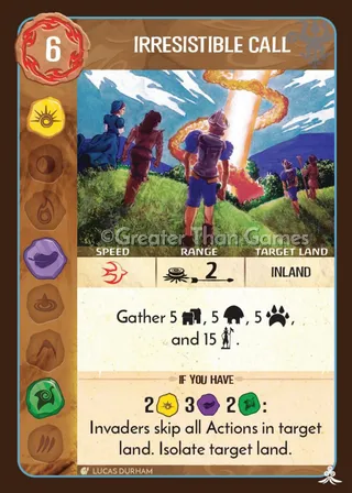 Card art for Irresistible Call