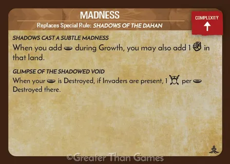 Card art for Madness