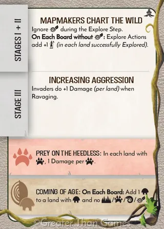 Card art for Mapmakers Chart the Wild