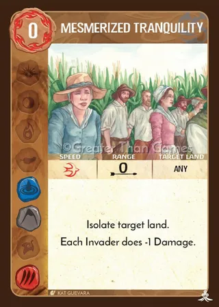 Card art for Mesmerized Tranquility