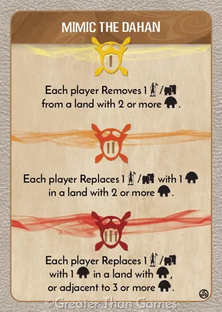 Card art for Mimic the Dahan