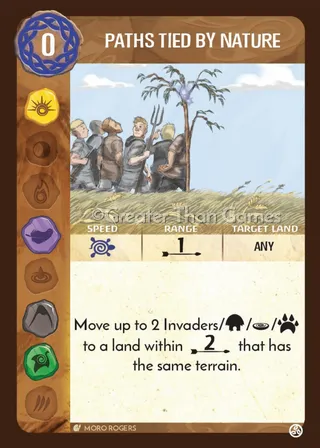 Card art for Paths Tied by Nature