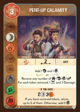 Card art for Pent-Up Calamity