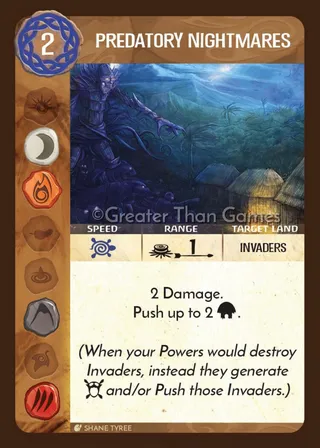 Card art for Predatory Nightmares