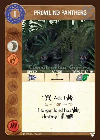 Card art for Prowling Panthers