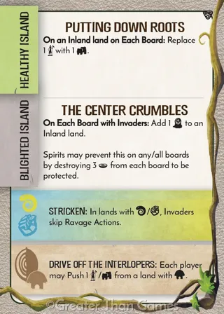 Card art for Putting Down Roots