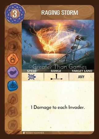 Card art for Raging Storm