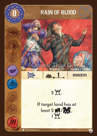 Card art for Rain of Blood