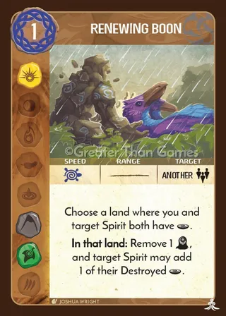Card art for Renewing Boon
