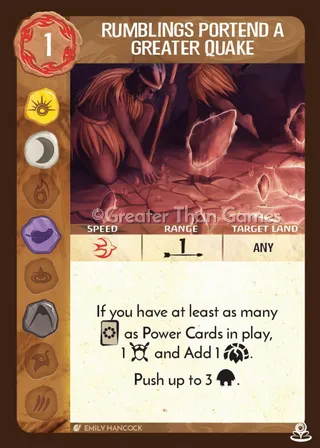 Rumblings Portend a Greater Quake