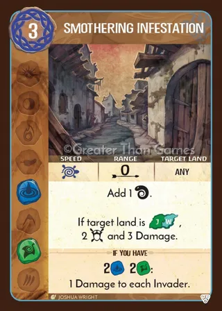 Card art for Smothering Infestation