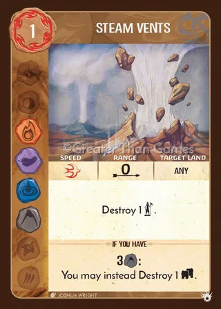 Card art for Steam Vents